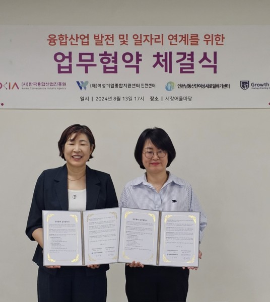 (재)여성기업종합지원센터외 3개기관 업무협약식 및 8월 정기이사회